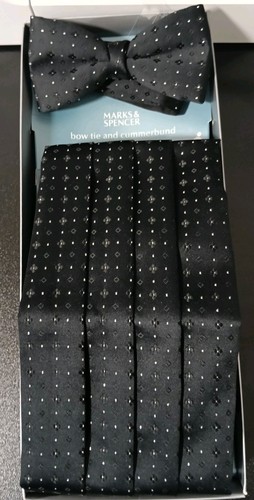 Marks spencer black bow - m&s,