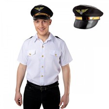 Mens Captain White Shirt +