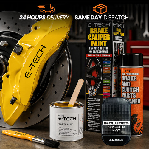 Brake caliper yellow tech - caliper, e-tech