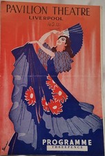 Liverpool Pavilion 1954 pantomime Goldilocks and the Three Bears