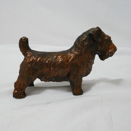 Vintage dog figurine - dog, sealyham
