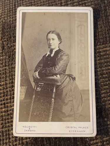 Victorian cdv photo woman - victorian, w/