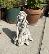 Beautiful Stone Pixie Fairy Concrete Garden Ornament