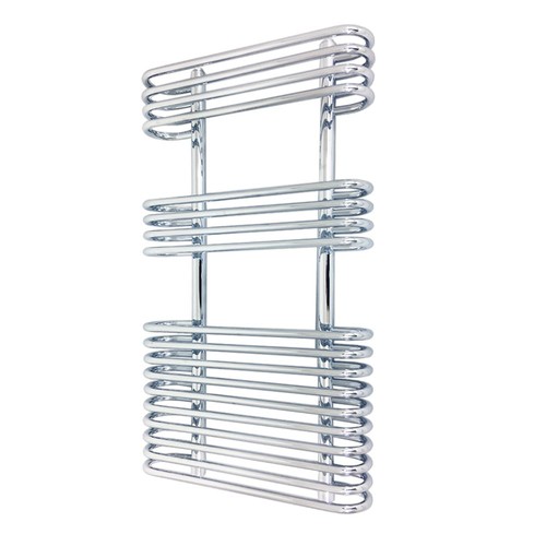 Chrome square towel rail - chrome,