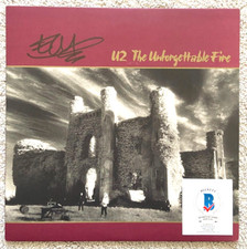 THE EDGE SIGNED U2 THE