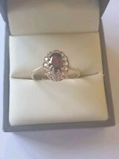 9ct antique Garnet & Spenel