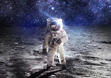 Astronaut poster space moon - astronaut,
