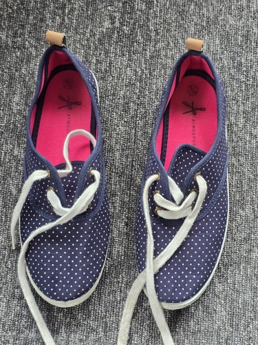 Ladies primark navy polka - navy, dot