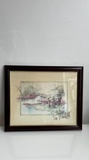 Glenda Rae Signed Watercolor
