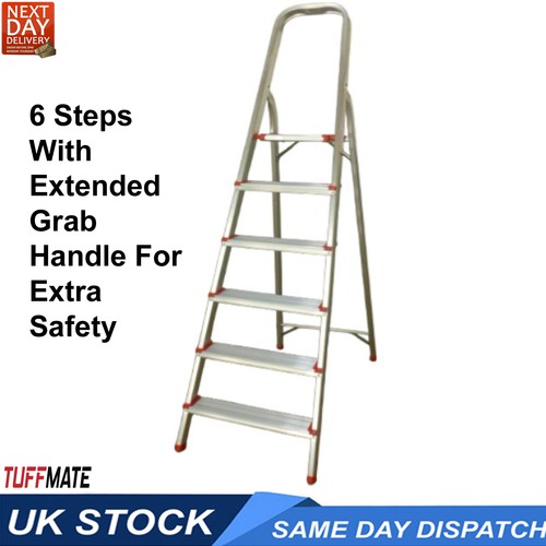 Step ladder aluminum - step, 6