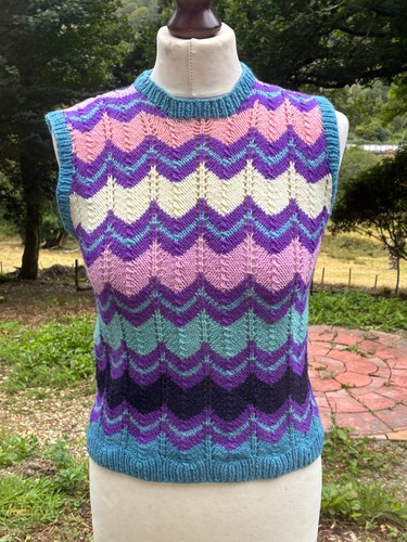 Vintage hand knitted - , crochet