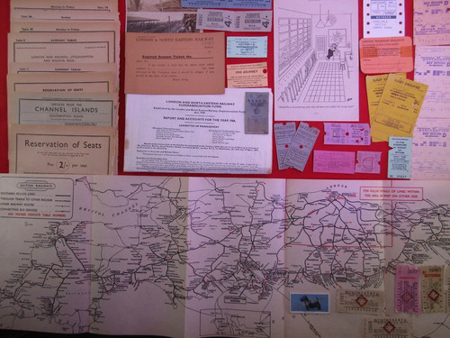 Railway tickets vintage br - tickets,