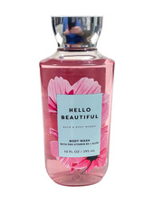 Bath & Body Works HELLO BEAUTIFUL Body Wash 10 oz Pro-Vitamin B5 + Aloe