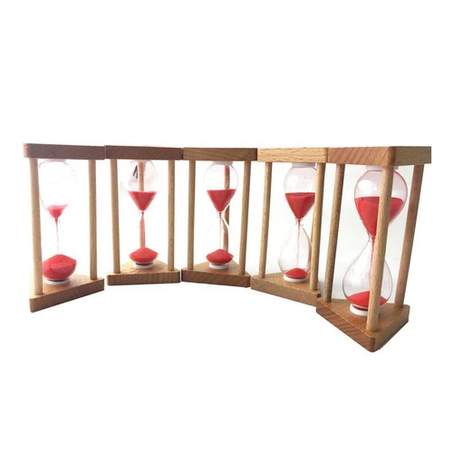 Wooden frame hourglass