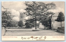 Postcard gresford church - postcard,