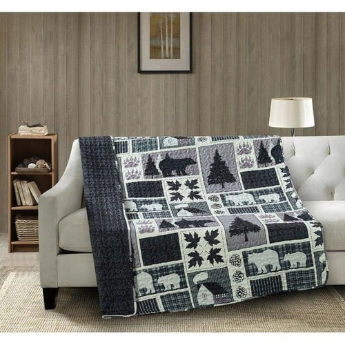 Forest plaid reversible soft - reversible,
