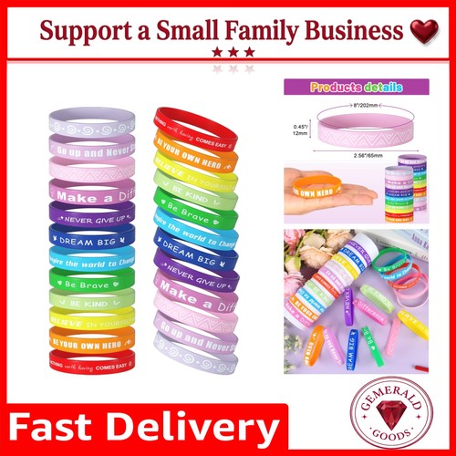 24pc motivational silicone - motivational,
