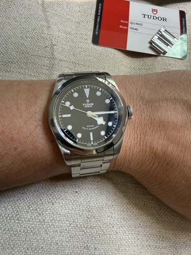 Tudor black dial bay - black,