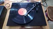 German made turntable record player with Audio Technica cart - no lid