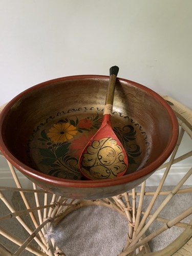 Russian ussr lacquer floral - ussr,