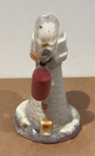 Antique / Vintage porcelain Lighthouse Sand Timer in good condition # E29