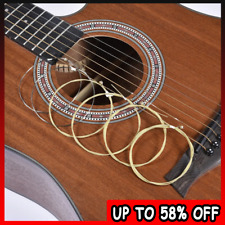 6x ACOUSTIC GUITAR STRINGS SET OF 6 HIGH QUALITY STRINGS FAST UK STOCK