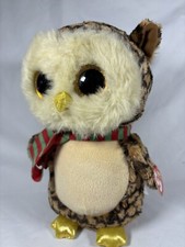 TY Beanie Boo Owl Plush Wise