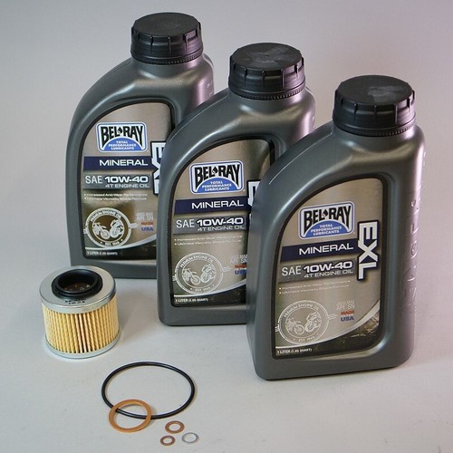 Complete motorcycle oil - motorcycle, change