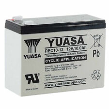 2 (Pair) X YUASA 12V 10AH