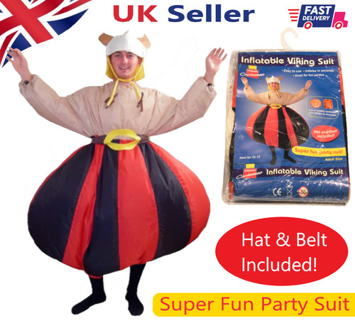 Inflatable viking costume - inflatable,