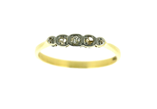 Diamond ring size 2 ladies - diamond,