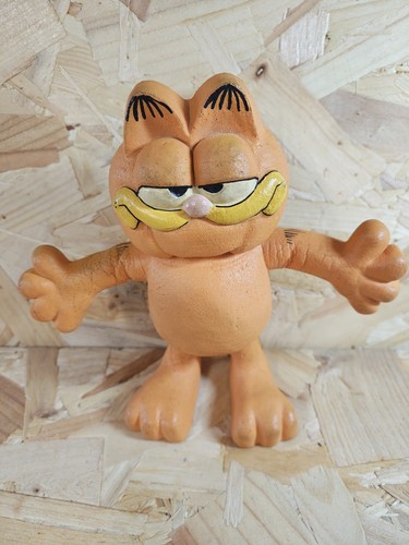 Garfield vintage 1980s bendy - garfield,