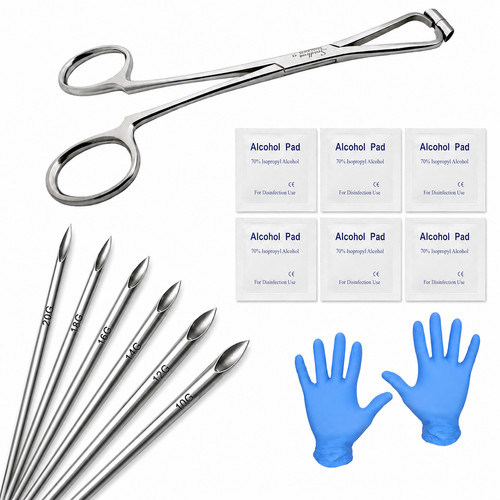 Body piercing tool - tool, kit