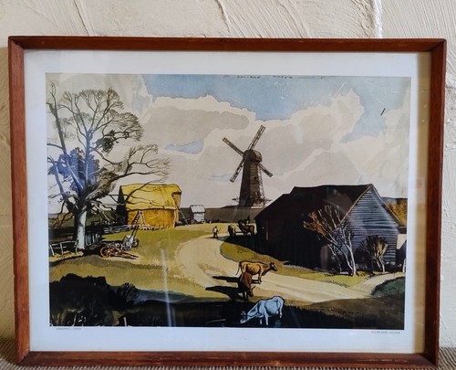 Windmill farm vintage - windmill,