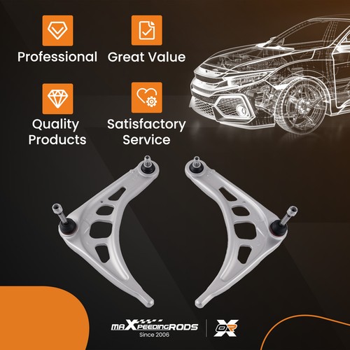 Front lower wishbones - front,