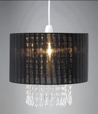 Argos Home Black Voile