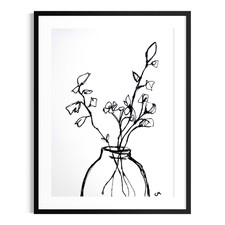 Original Floral Art Modern