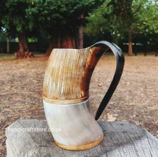 Horn Mug | Viking Tankard |