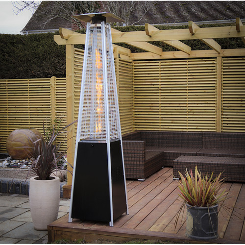 Gas pyramid patio heater - gas,