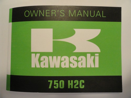 1975 kawasaki 750 h2c - h2c, rider's