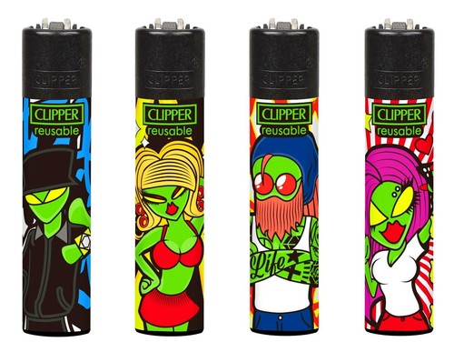 Green alien people - alien,
