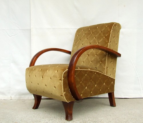 Art deco armchair - art, armchair,