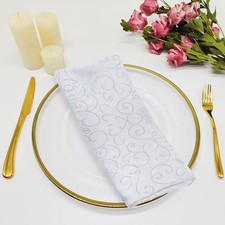 Polyester Jacquard Damask