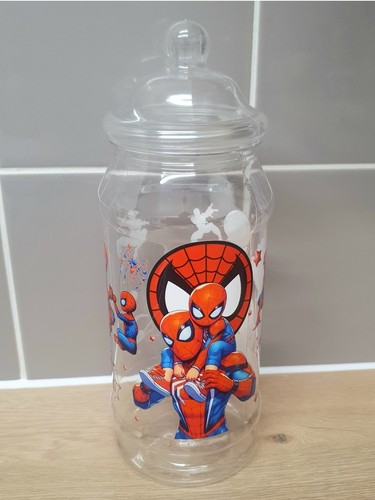 Spiderman sweet jar litre - spiderman,