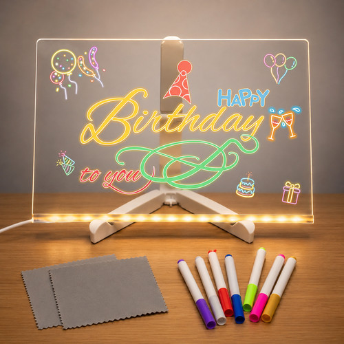 Led note board drawing - led, writing