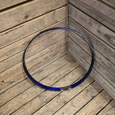 Premier XPK 22" Bass Drum Hoop 1990s, Blue USED! RKHOP060925