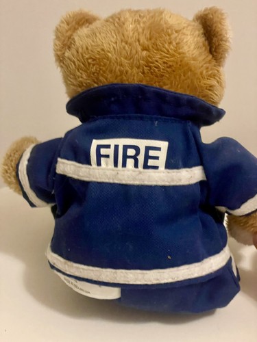 Firefighter teddy bear - bear, –