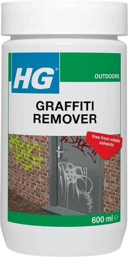 Outdoors graffiti remover - hg,