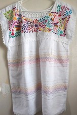 Embroidered  Mexican Blouse In