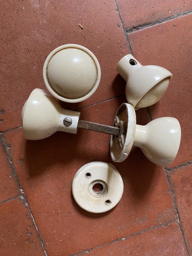 Vintage 1950s door handles - , &